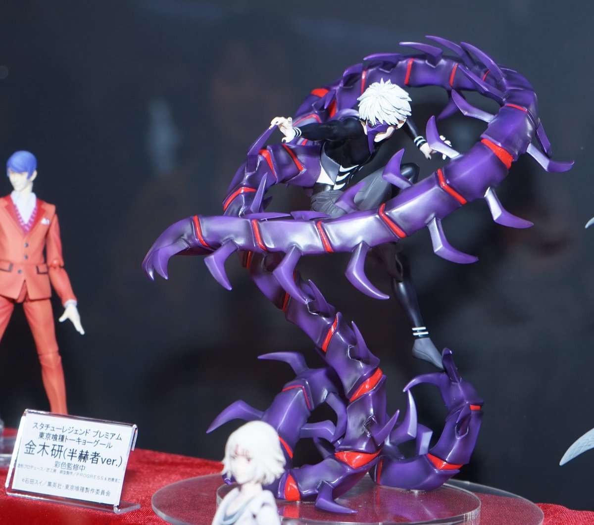 ○1 - 東京喰種 スタチューレジェンド プレミアム 金木研 半赫者ver