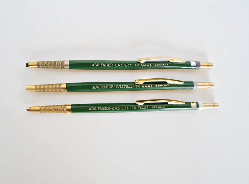1970s A.W. Faber-Castell TK 9441 leadholders #mechanical #pencil