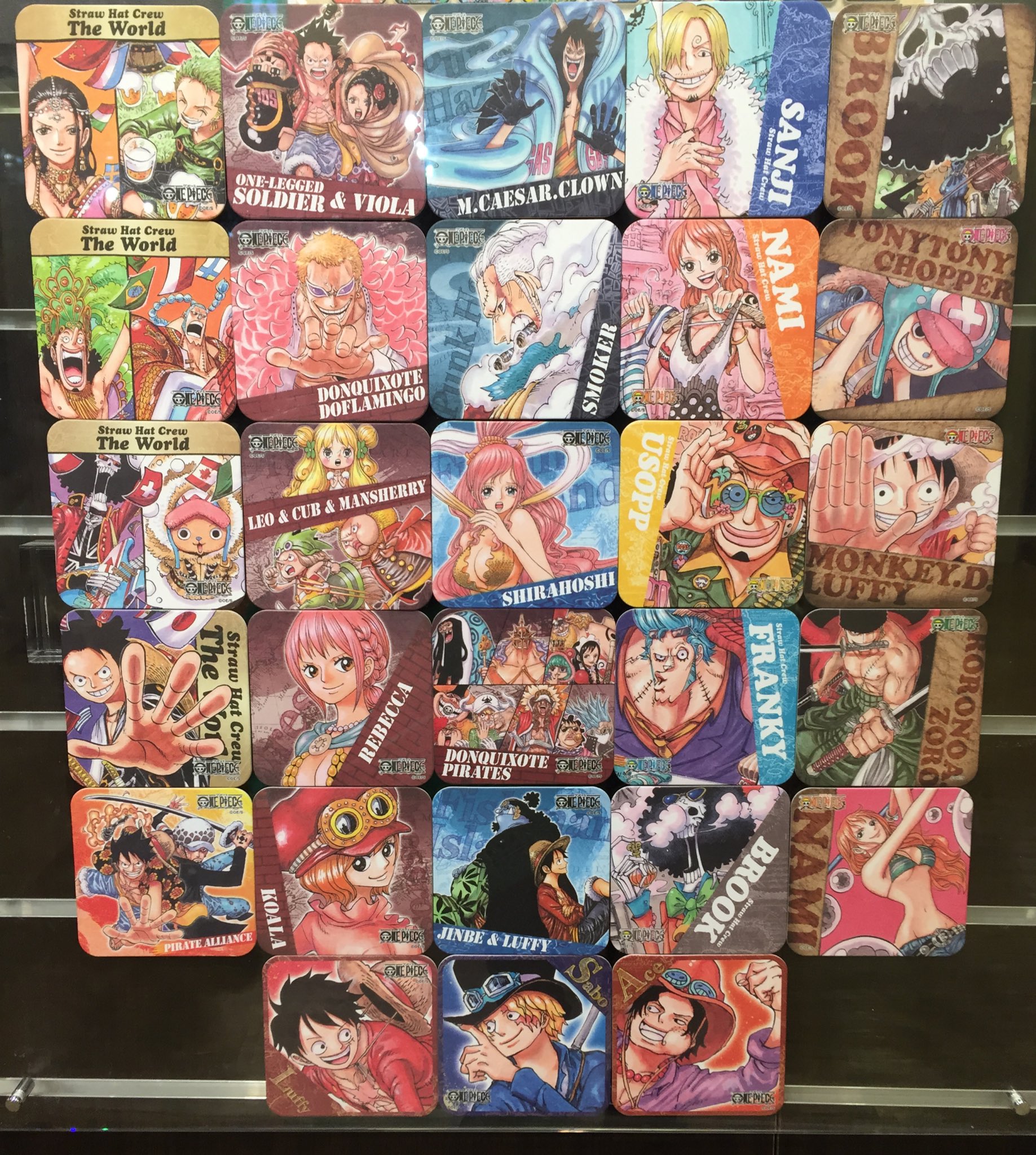 ワンピース アートコースター ジャンプショップ JUMP SHOP【公式】 on