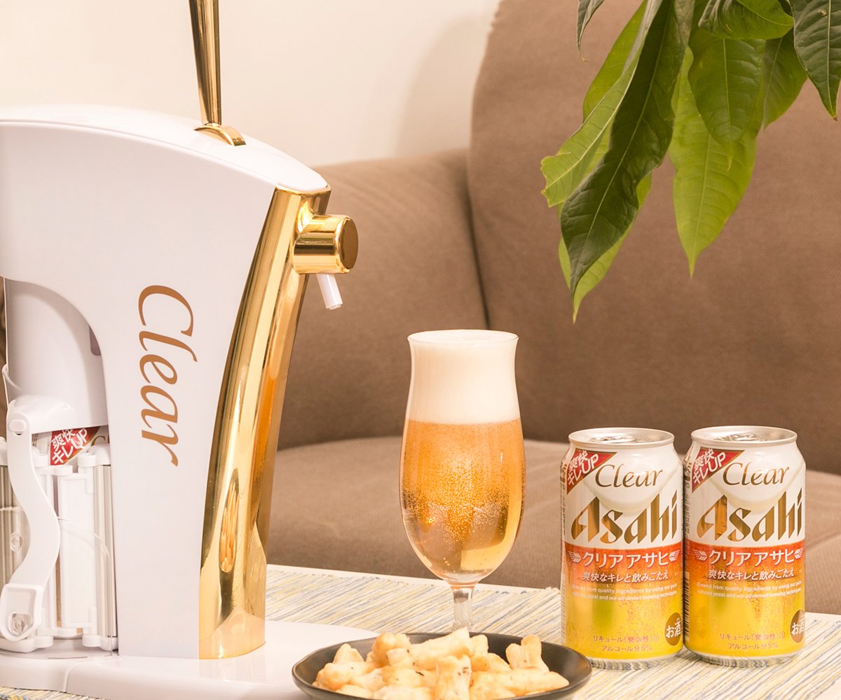 アサヒビール キャンペーン商品「NEWクリーミーコールドサーバー