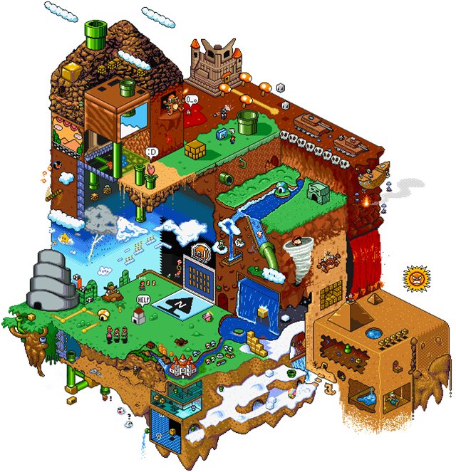 ドット絵はクォータービューが一番好きです！あとキャラも好きですが