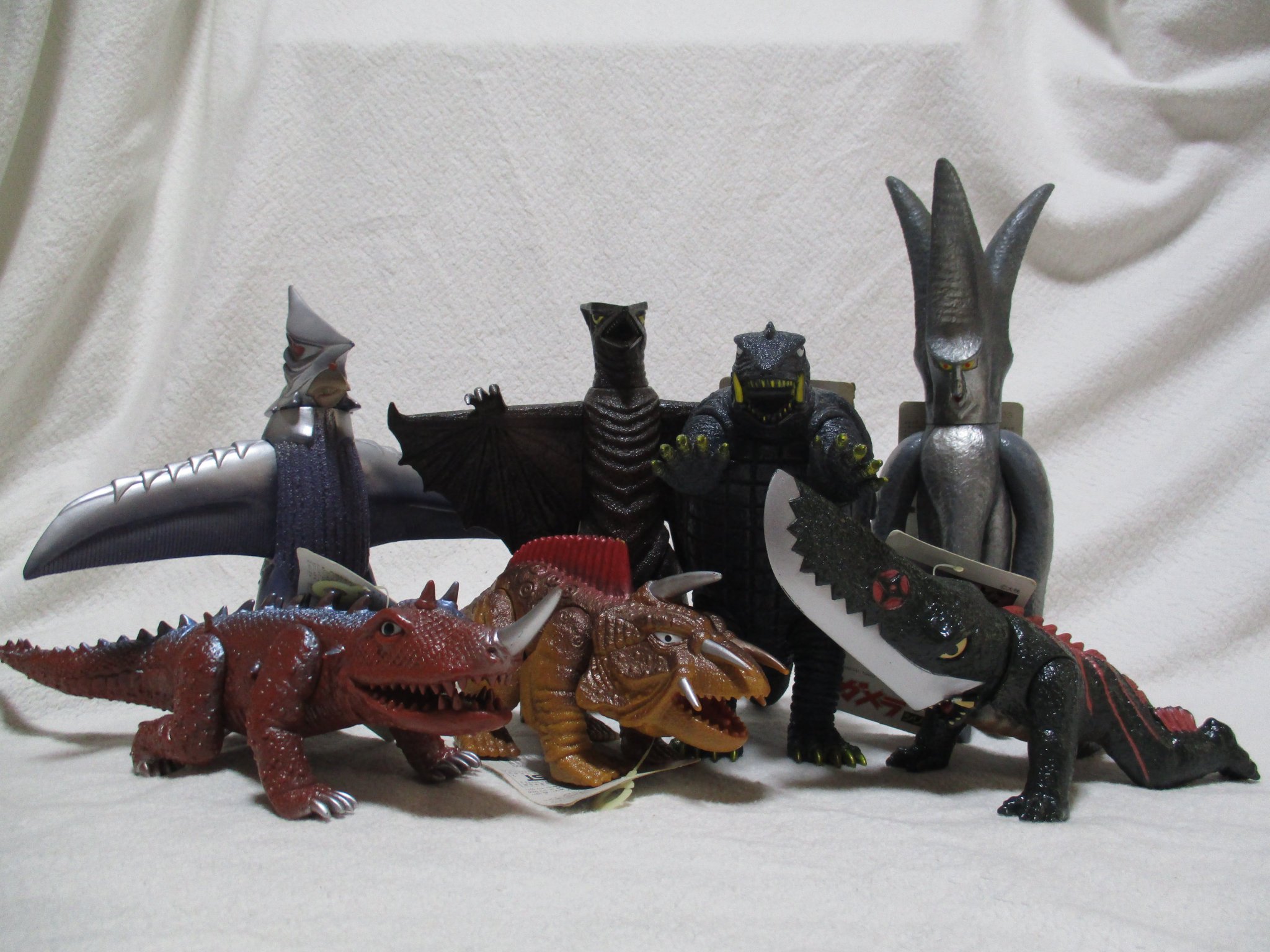 ガメラソフビ11体セット 昭和平成当時物 ギャオスバイラスバルゴン