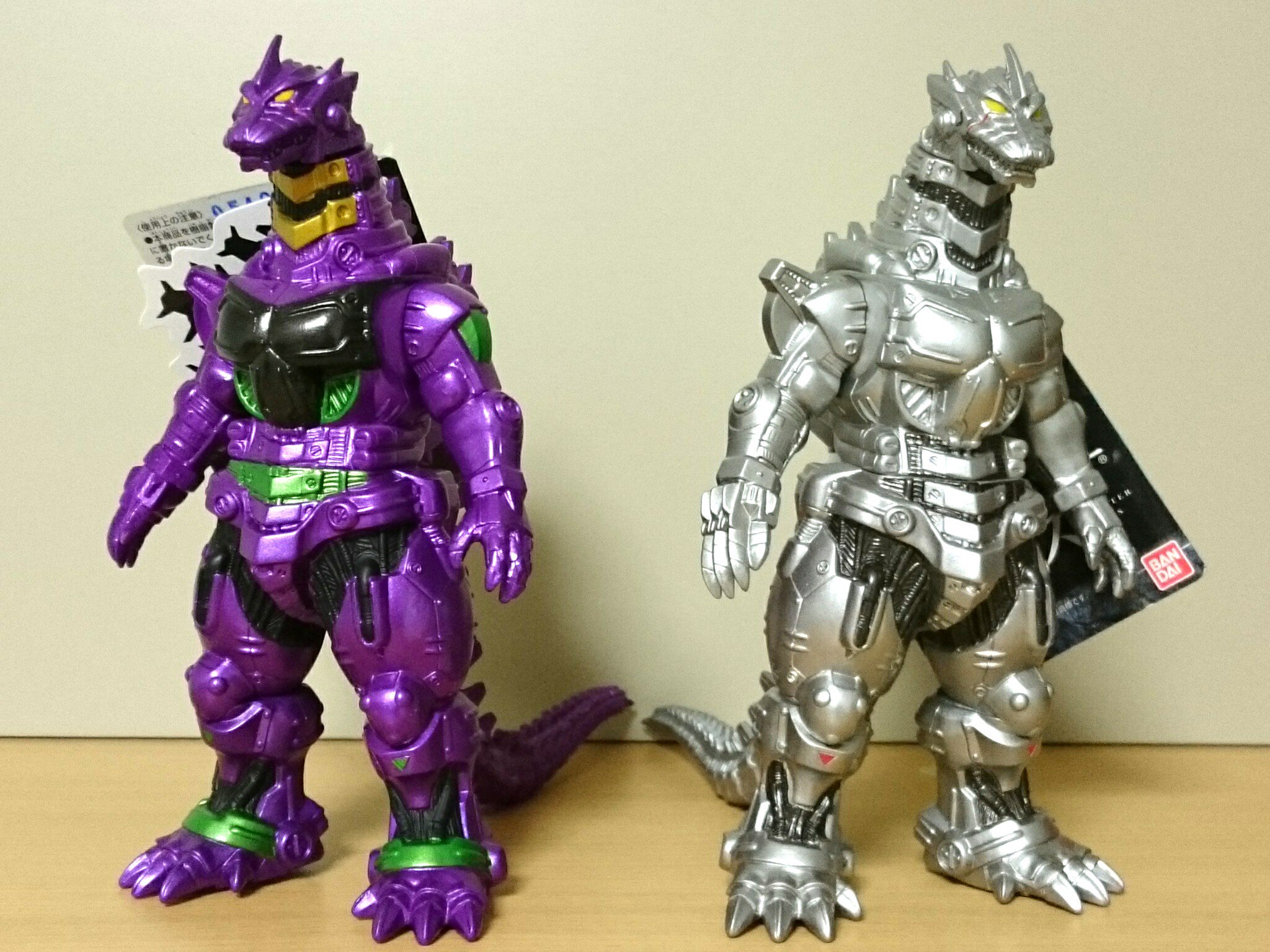 4000体限定 メカゴジラ初号機&弐号機 ムビモン ソフビ 4000体限定