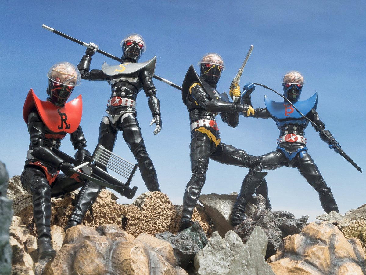 SHフィギュアーツ ハカイダー4人衆 人造人間キカイダー SHフィギュ