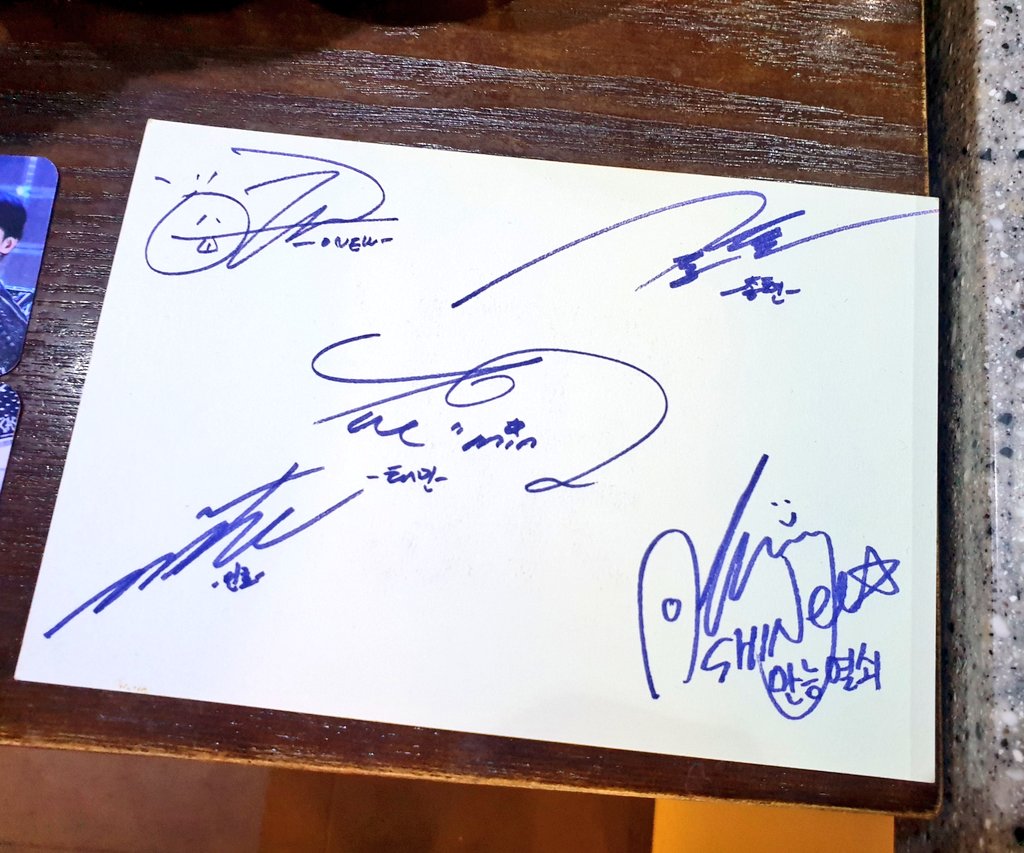 SHINee ジョンヒョン 直筆サイン フリスビー 2013年 2025年最新