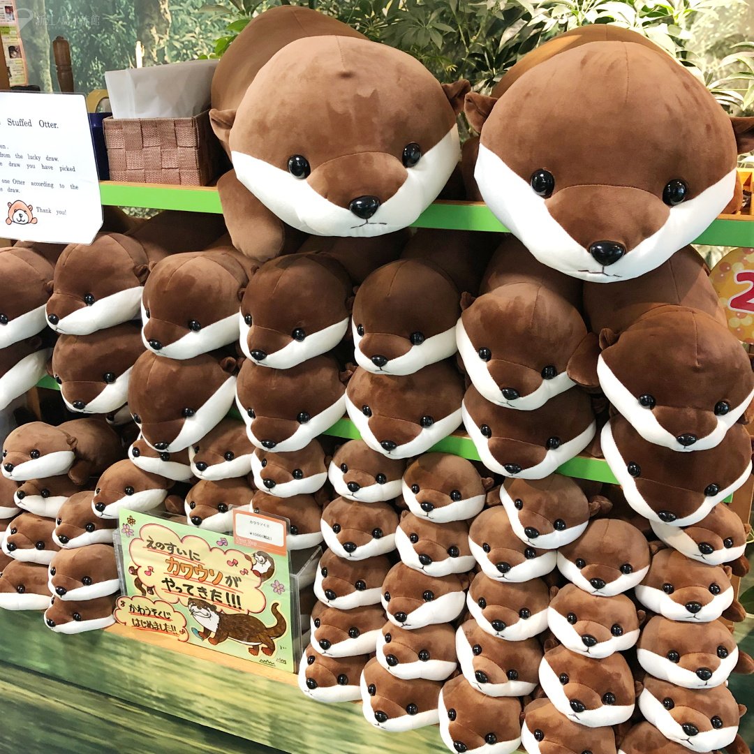 非売品】可愛い嘘のカワウソぬいぐるみくじ特等/特賞 非売品】可愛い嘘