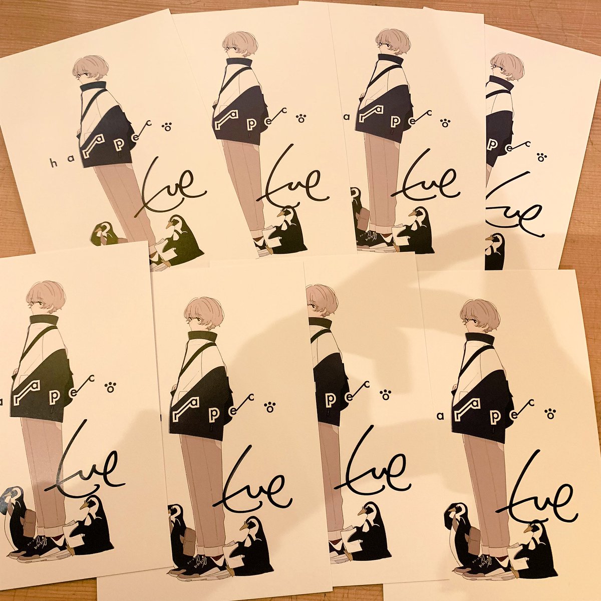 バラ売り可】Eve サイン ポストカード はらぺこ商店 歌い手 歌ってみた