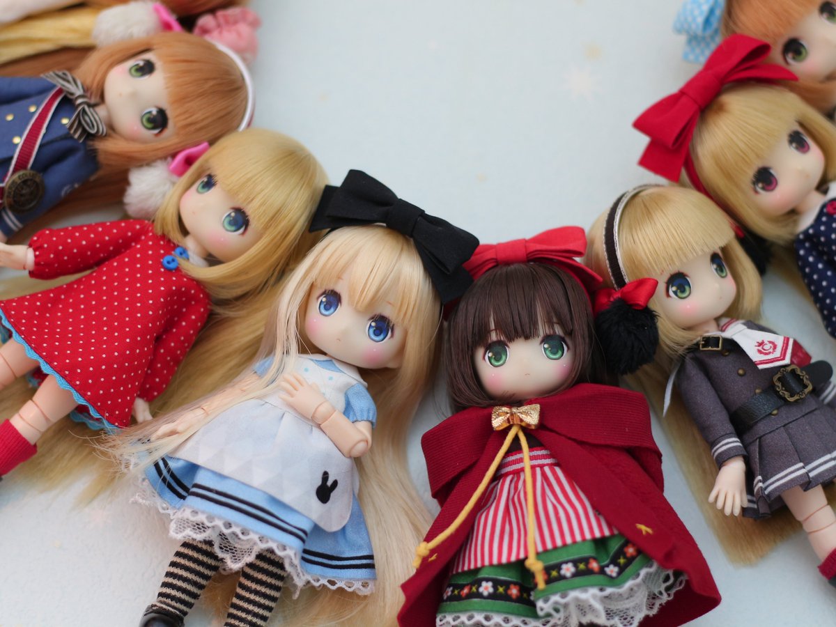 chuchu doll」HINA アリス &HINA 赤ずきんセット DOLCHU on X