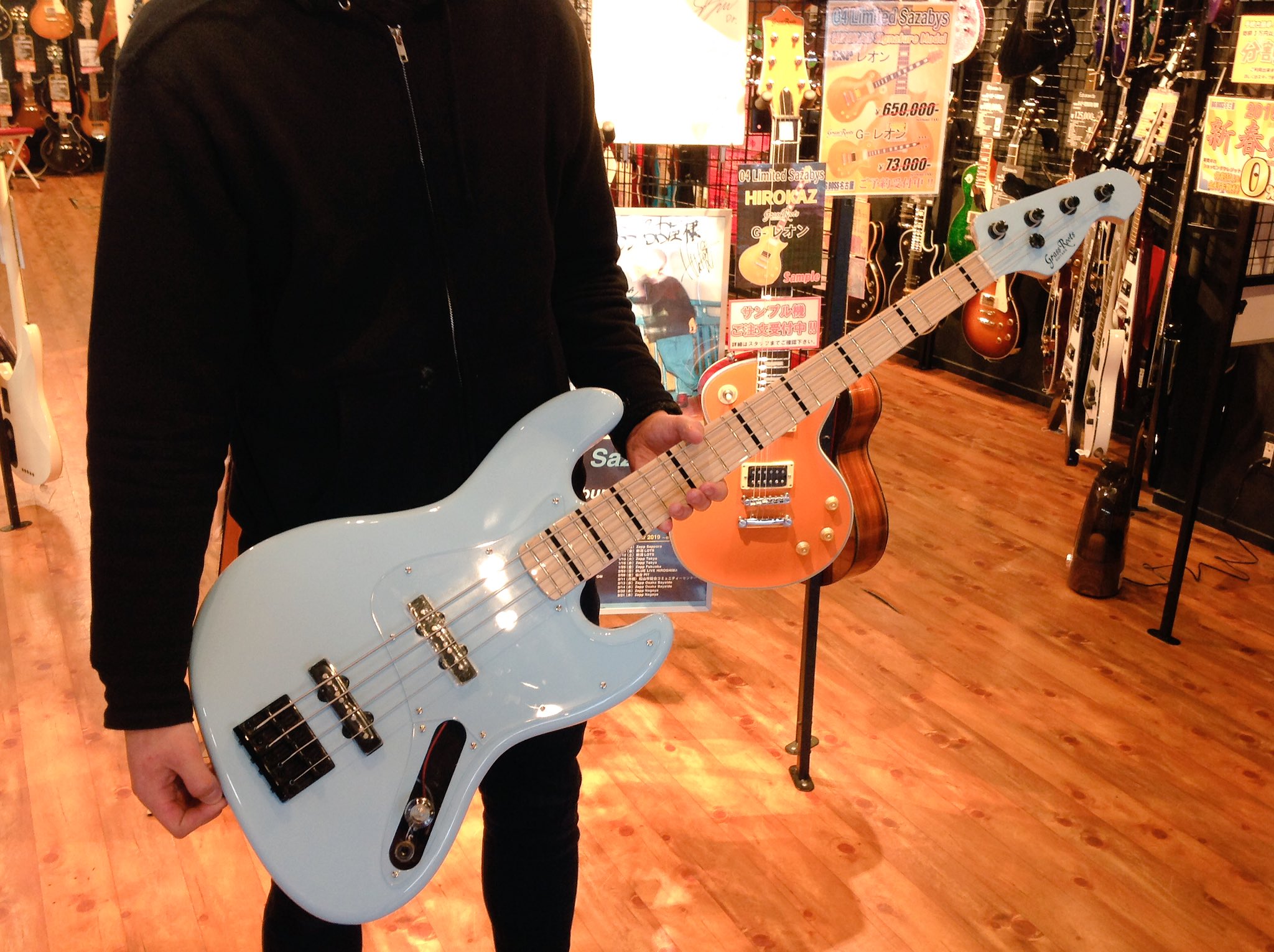 grassroots フォーリミgenモデル エレキベース