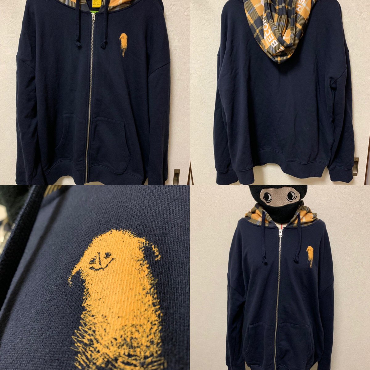 米津玄師 せきついくんパーカー M 2019 脊椎がオパールになる頃 グッズ