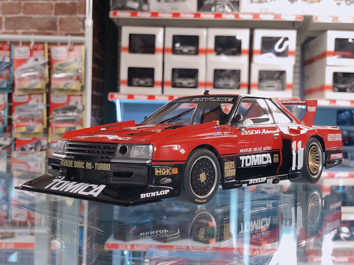 オートアートの新商品 1/18スケール 日産 スカイライン RSターボ