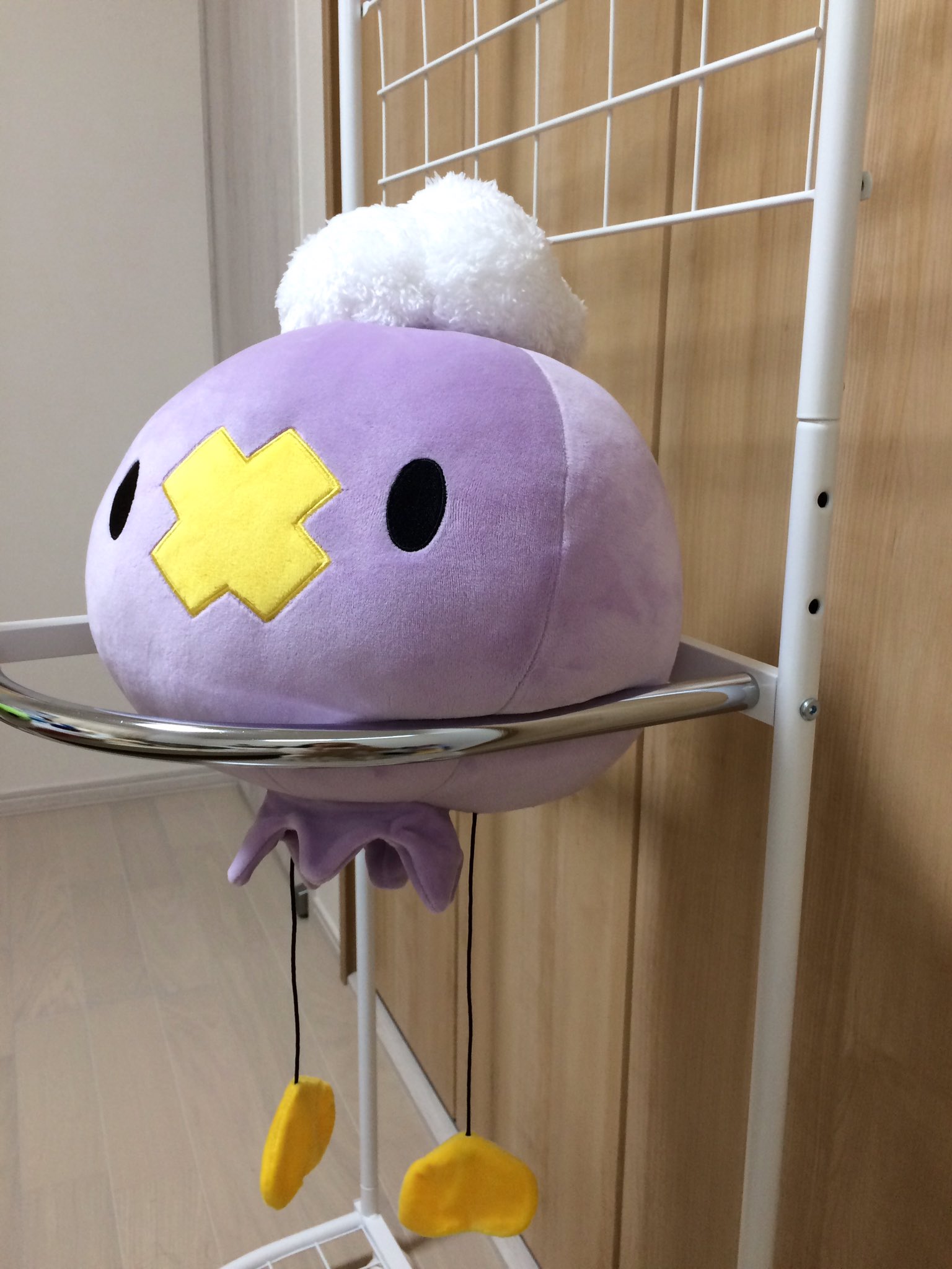 美品】 フワンテ もっちりまんまるクッション ぬいぐるみ ポケモン