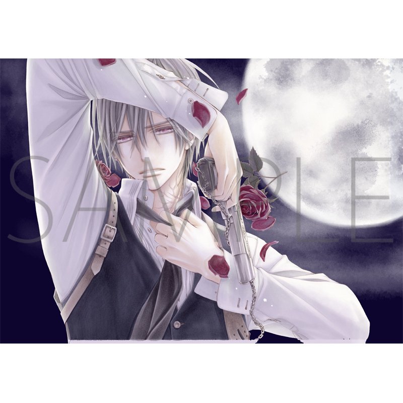 ヴァンパイア騎士 直筆原稿下絵 樋野まつり ゼロ 白蕗更 ヴァンパイア