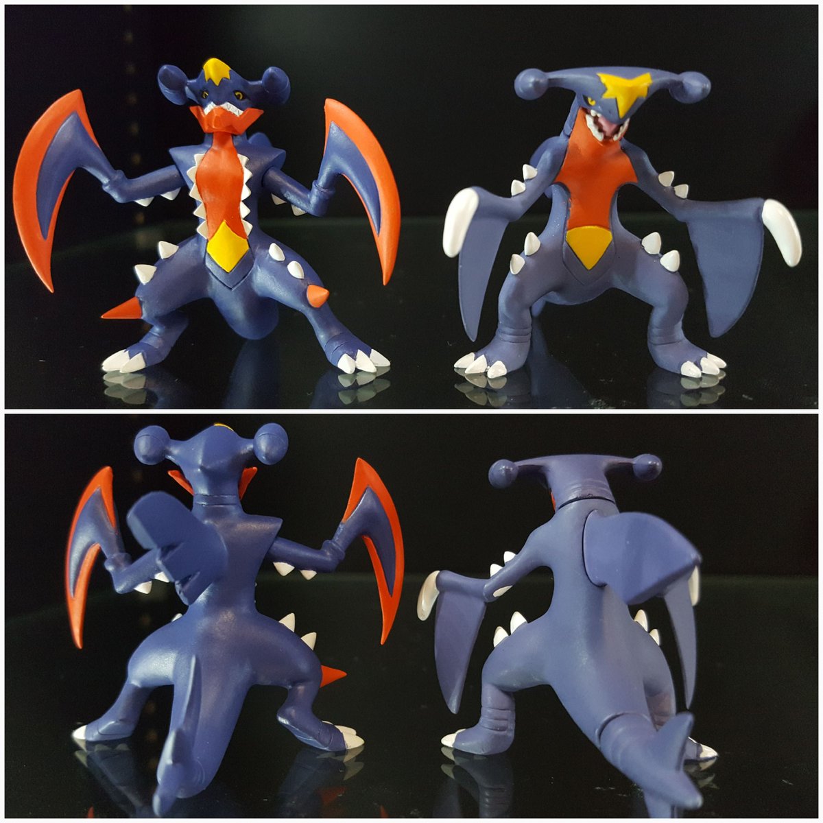 立体ポケモン図鑑D&P09 カプセル5 フカマル、ガバイト、ガブリアス