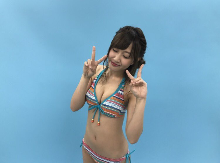 NMB48 上枝恵美加 水着 生写真 セミコンプ 上枝恵美加 Emika Kamieda on X