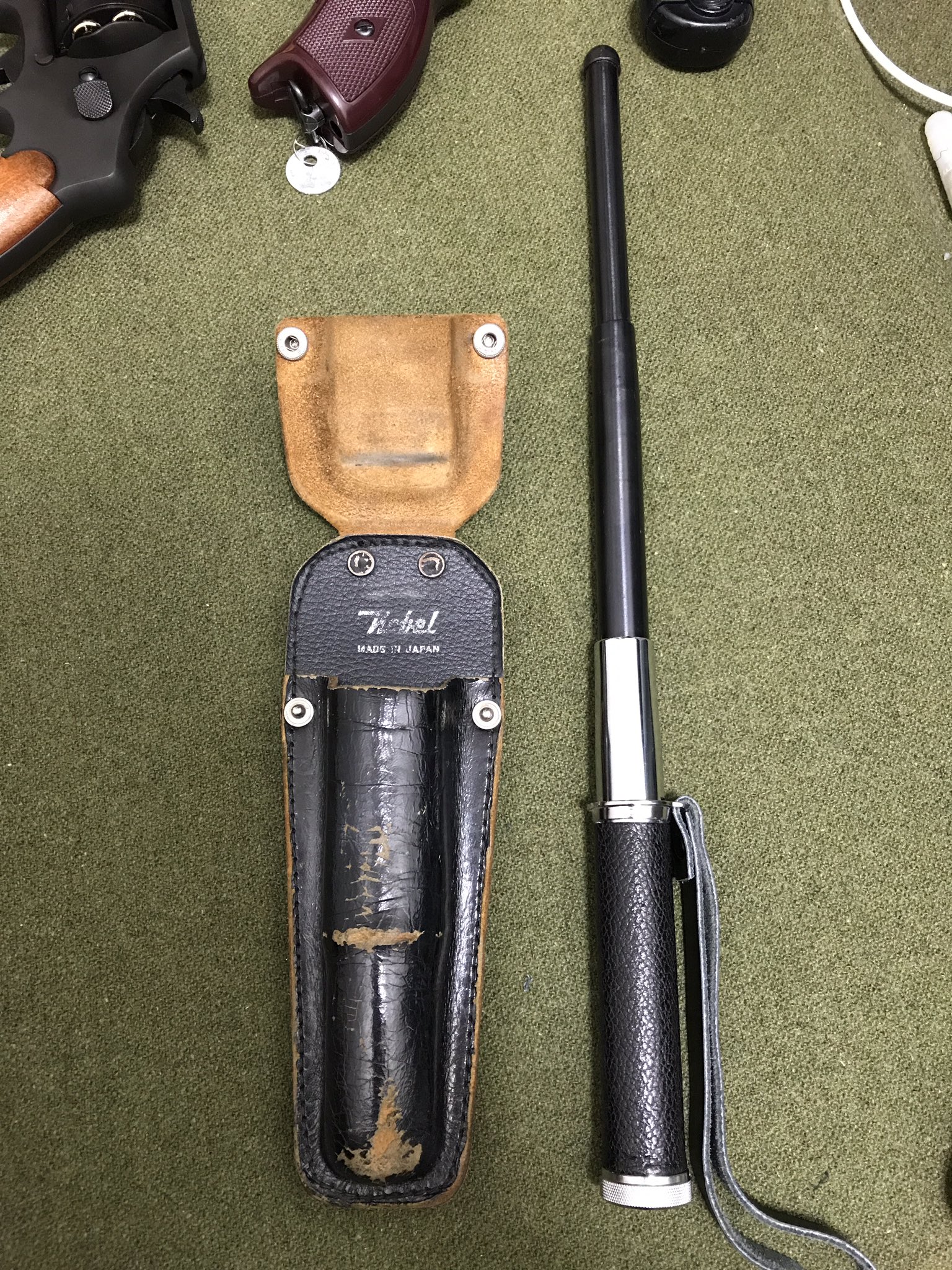 ノーベル工業警棒ケース回転式(ジストス60回転鍔対応）115