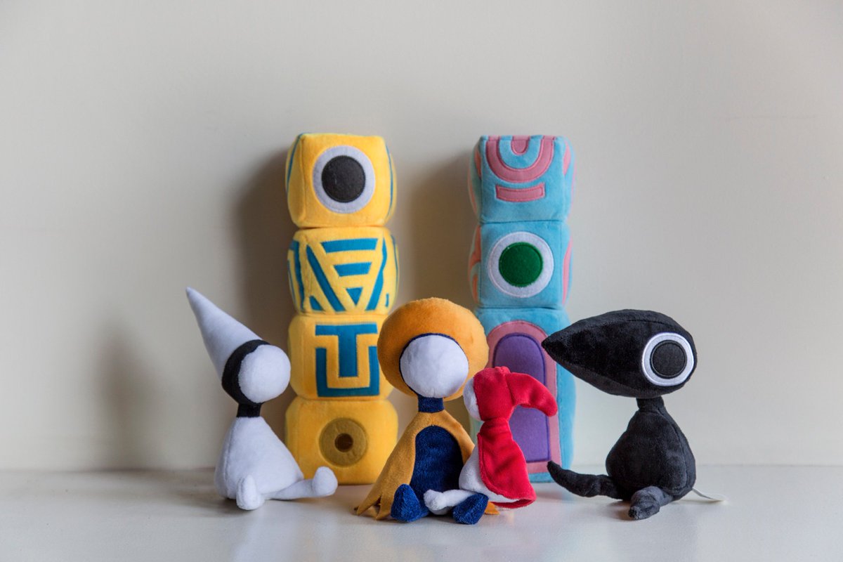 Need a snuggle buddy? The Monument Valley family of plush welcome