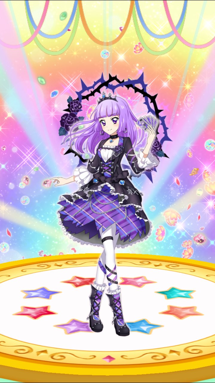 アイカツカード 氷上スミレ グロウスドロシーコーデ プレミアム 氷上