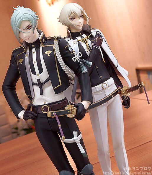 刀剣乱舞 1/8スケールフィギュア 髭切 膝丸 源氏セット 特典付き 美品