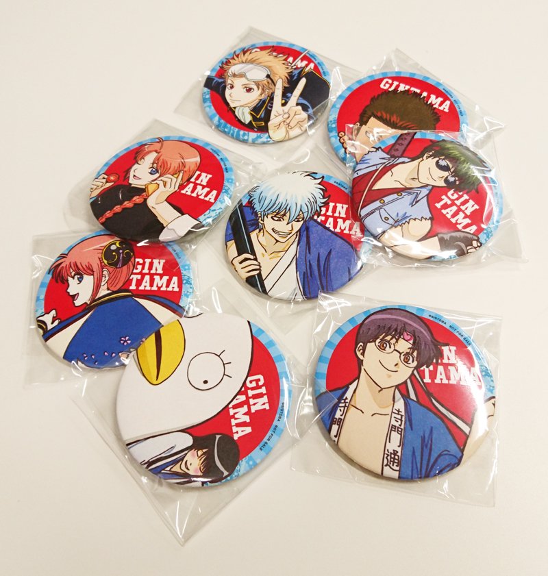 銀魂 2018ジャンプフェスタ JF 限定 アニプレックス 缶バッジ 坂田銀時