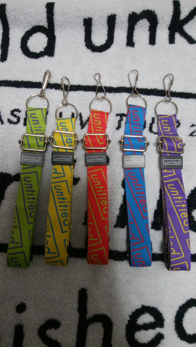 新品未開封】嵐 untitled ネックストラップ 全会場 5色セット 赤青黄緑