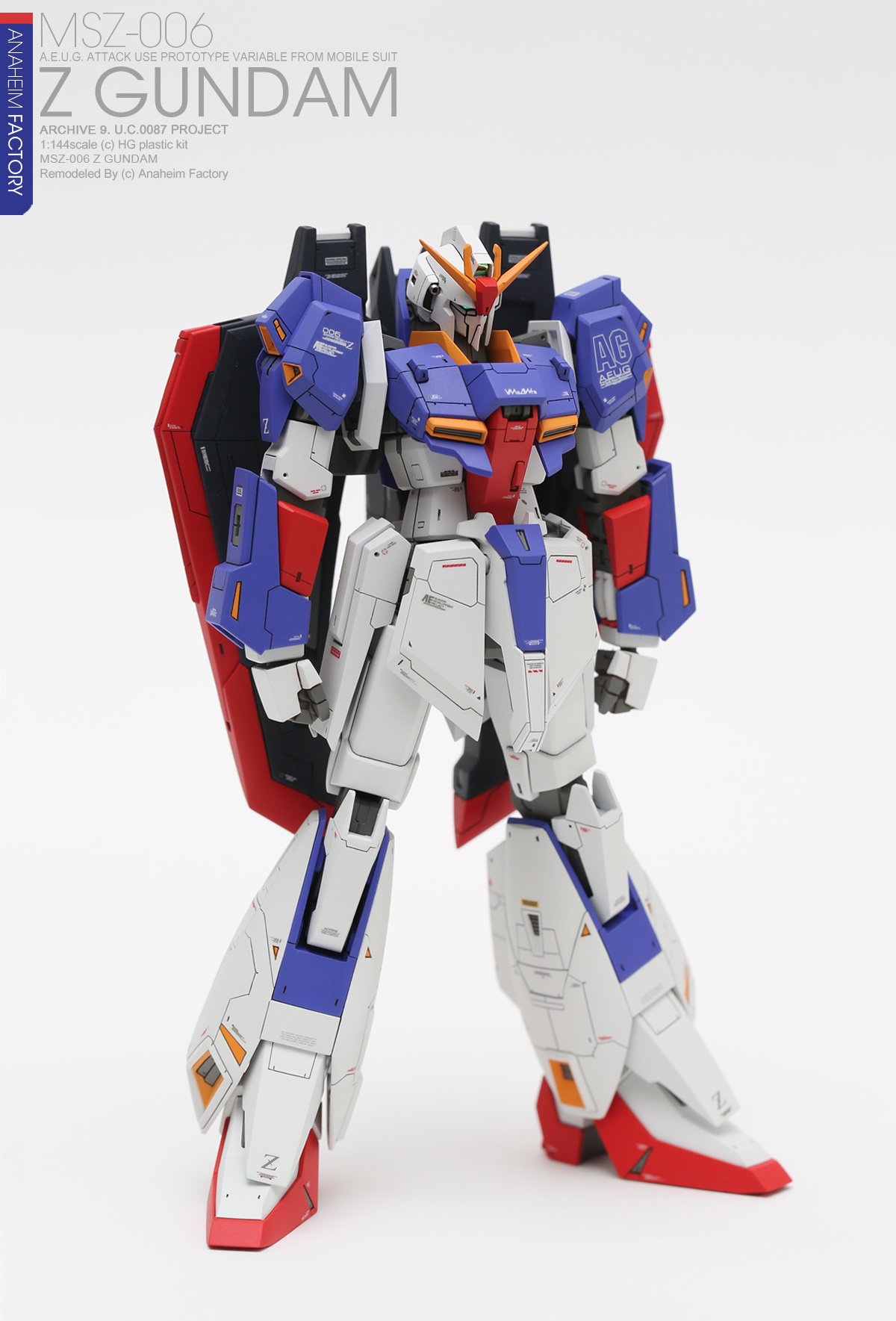 RECKRESS Zガンダム＋α 1/144 2008年製 原型 小松原博之 WF ガレージ