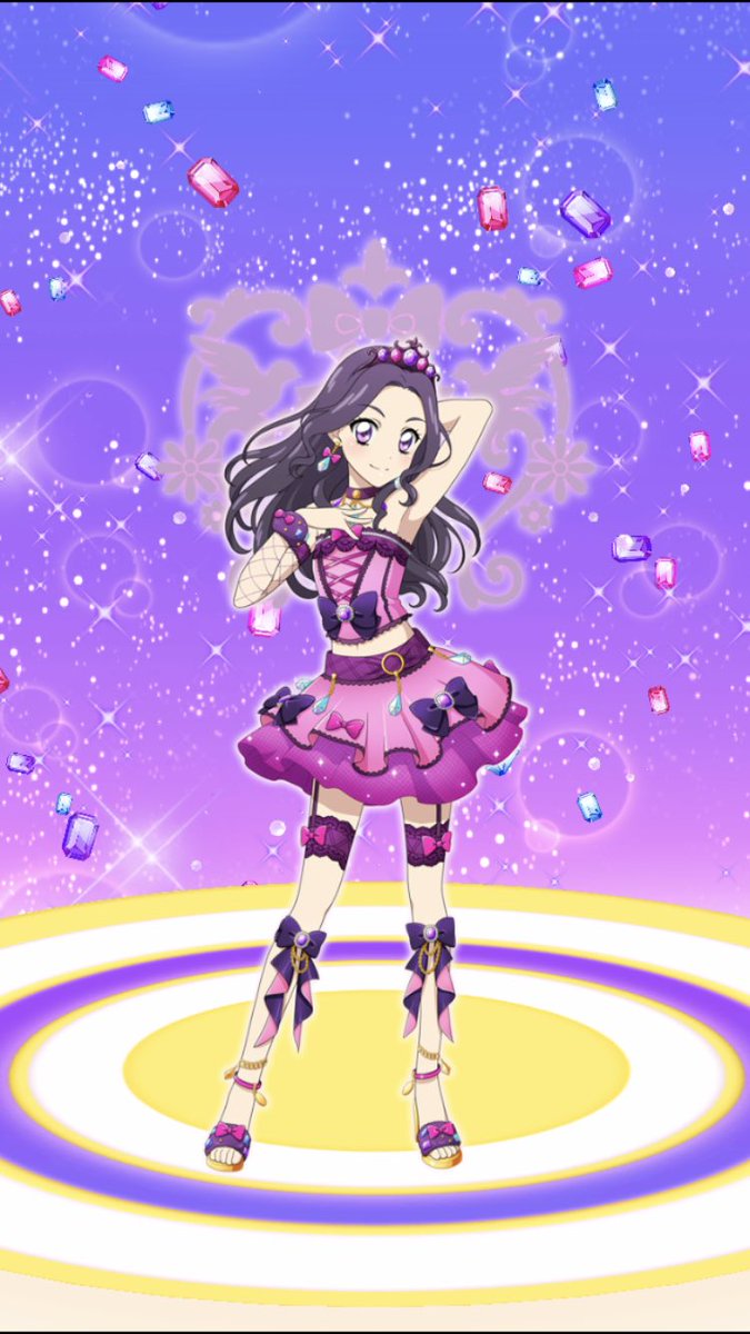 アイカツ シルキーラブデビルコーデ 大地のの 白樺リサ プレミアム