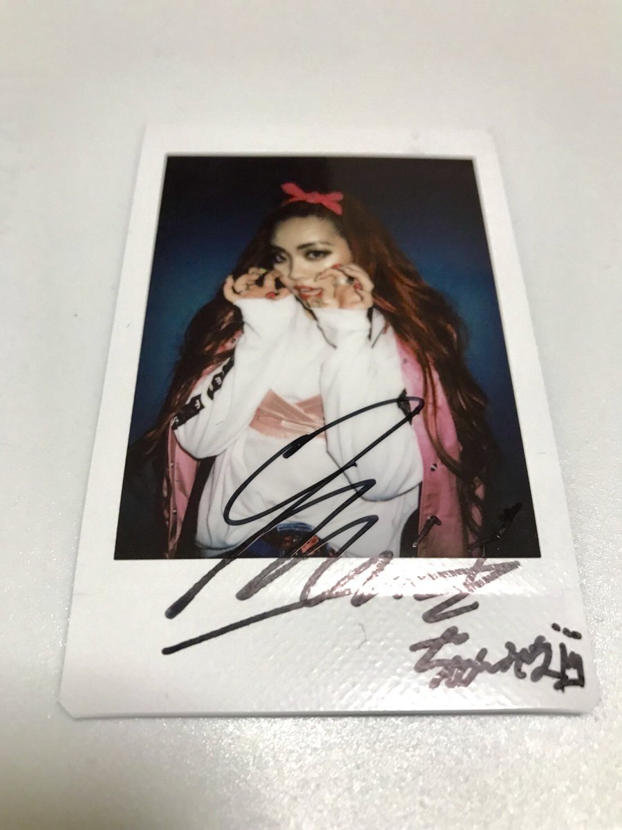 ちゃんみな 直筆サイン チェキ