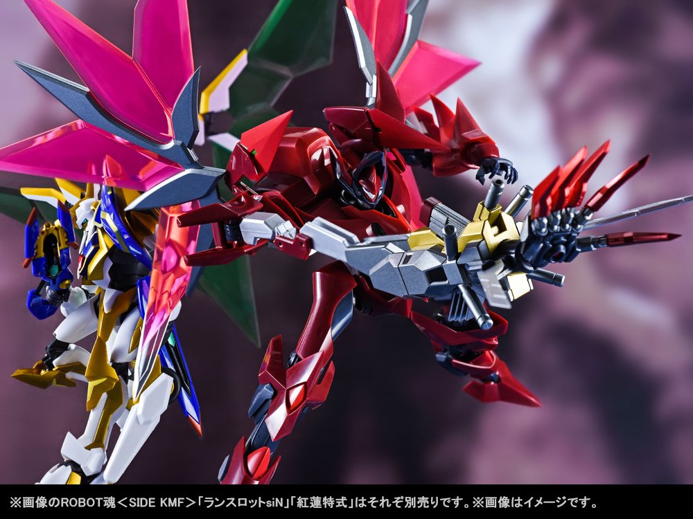 ROBOT魂 コードギアス ランスロットSIN 紅蓮特式 バンダイ ROBOT魂
