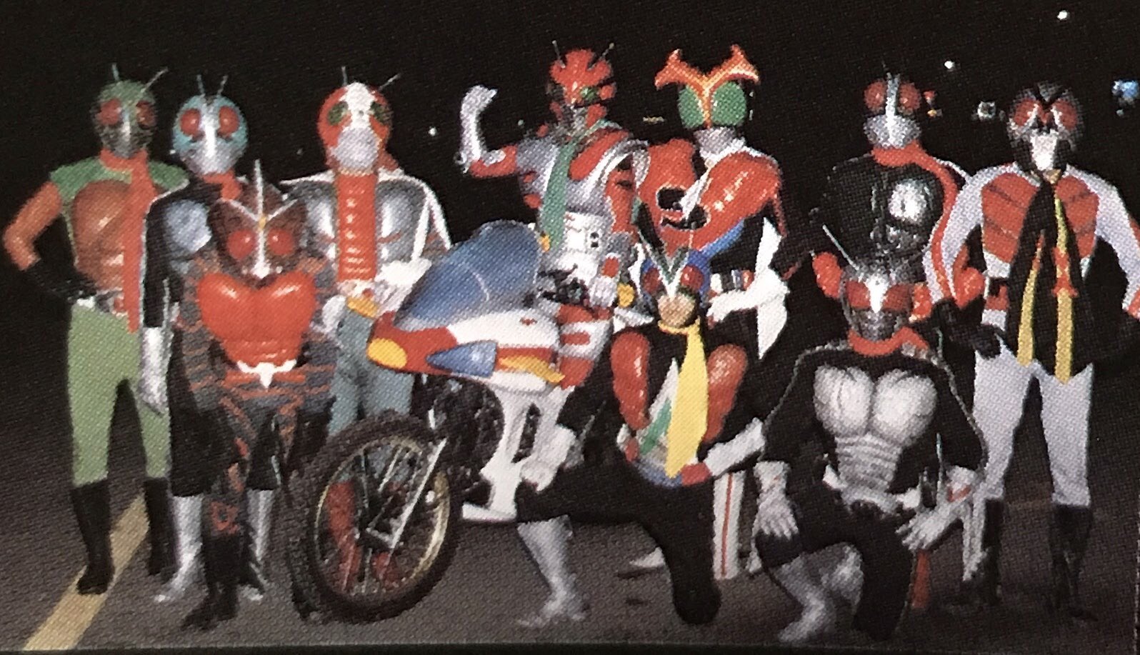 仮面ライダー列伝！5体セット！石ノ森章太郎 仮面ライダー列伝！5体