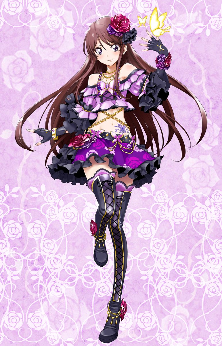 アイカツ】 紫吹蘭 ローズボンボンコーデ Amazon.co.jp: ち アイカツ