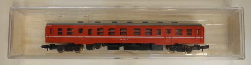 鹿島臨海鉄道 KRT キハ1001 旅客開業一周年記念 鉄道模型 ケース付