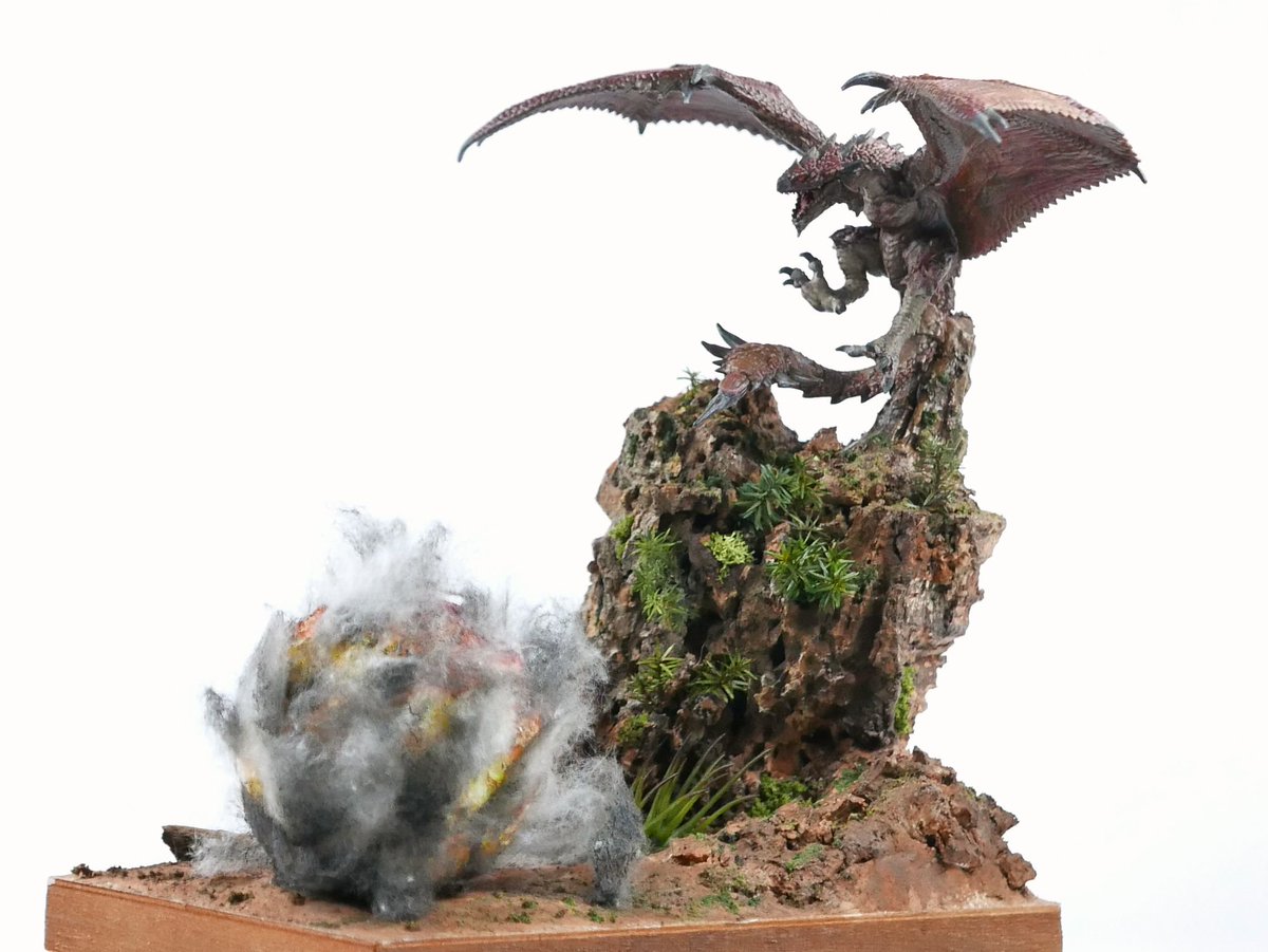 モンハンライズ陸の女王リオレイア VS 空の王者リオレウス（操竜競走