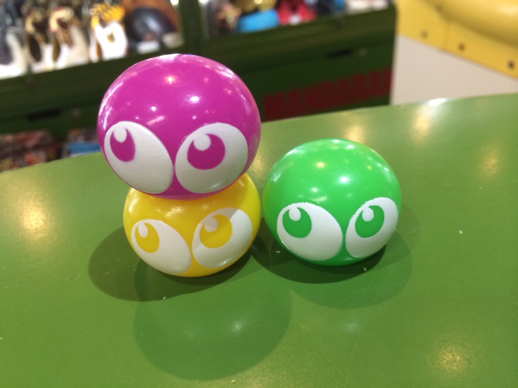 すーぱーぷよぷよ ソフビマスコット 指人形 全8種セットだ〜い☆アルル