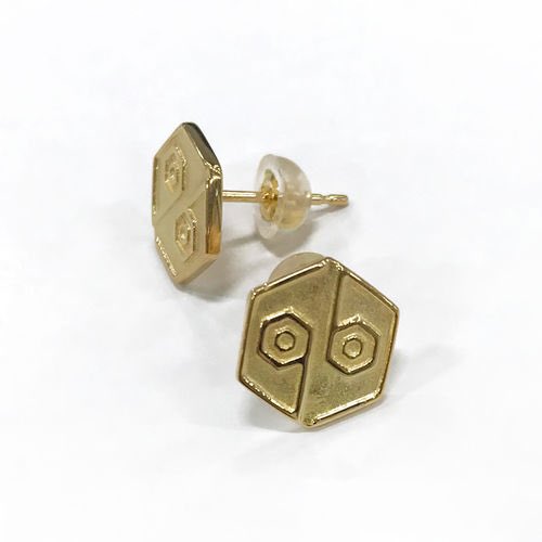 オリジナルピアス販売開始】 完全受注生産「qbピアス -GOLD-」販売決定