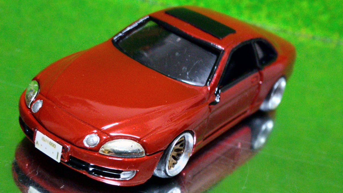 トミカ改造 30ソアラ 完成^^; VIPカーをイメージして製作してみました