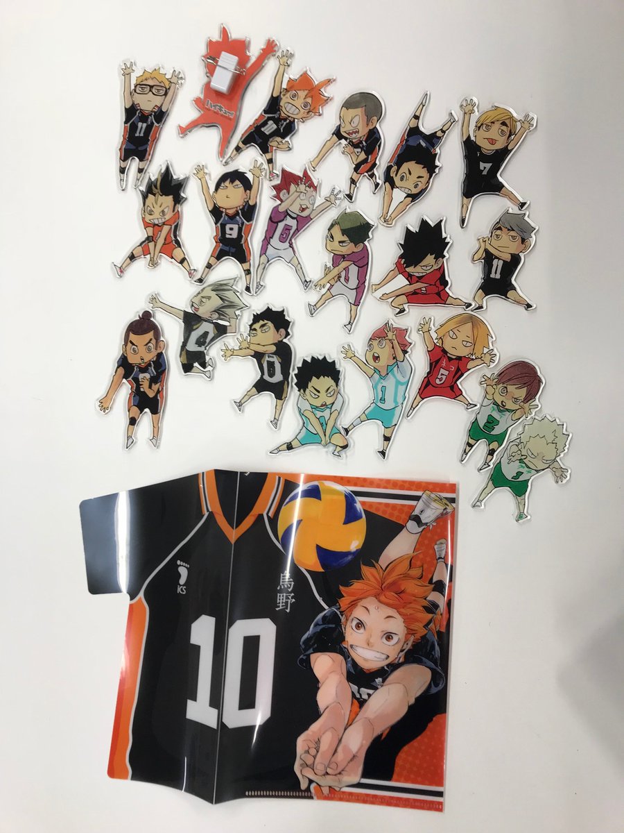 ハイキュー アクリルピンバッジ 懸賞 ジャンプ GIGA 全種 他アニメ