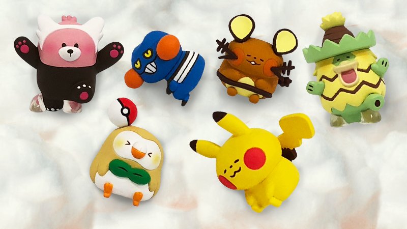 フィギュアコレクション pokemon yurutto vol.1 2 カナヘイ ポケモン