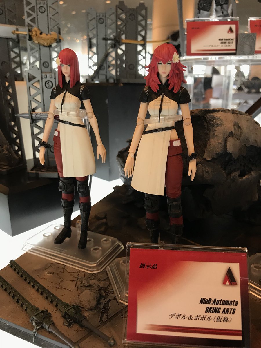 未開封 ブリングアーツ ニーアオートマタ デボル&ポポル フィギュア