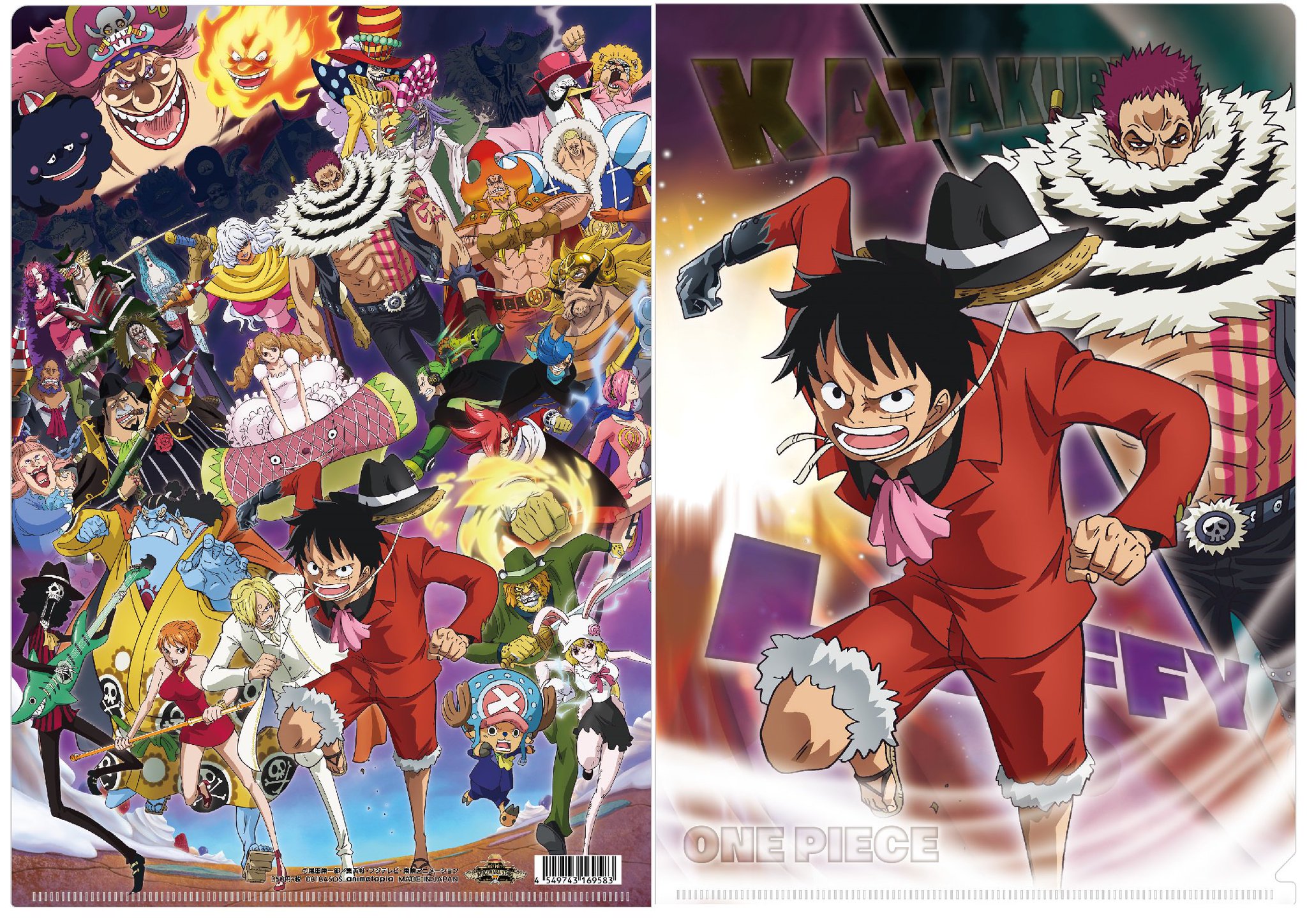 ワンピースマガジンVol.10 懸賞当選品 特製クリアファイル ワンピース