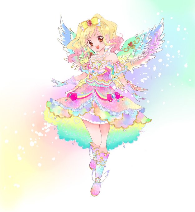 アイカツスターズ レインボーエトワールコーデ 虹野ゆめ アイカツ