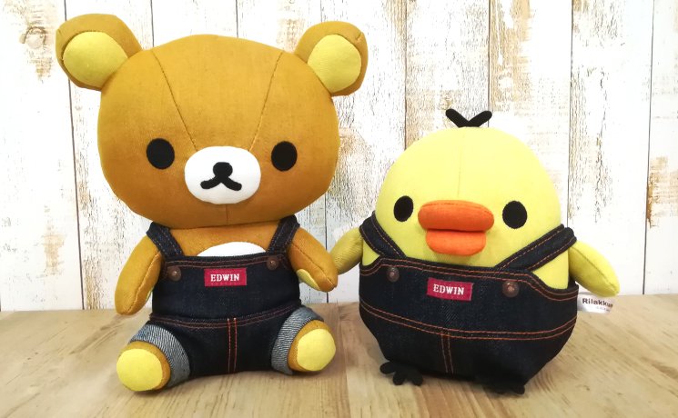 人気 【稀少】リラックマ×EDWIN×ハリスツイード ぬいぐるみ 稀少