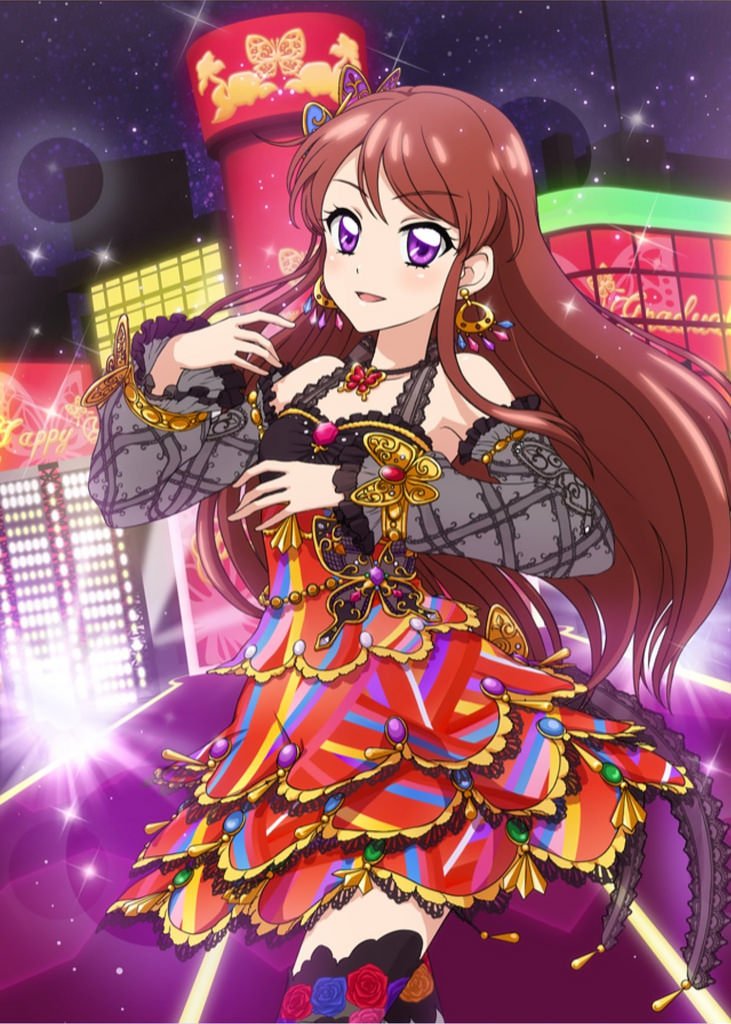 排出版】アイカツ！マルチカラーコーデ4枚セット♡紫吹蘭