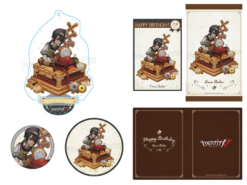 第五人格 バースデーグッズ 2021 囚人 IdentityV 【描き下ろしイラスト