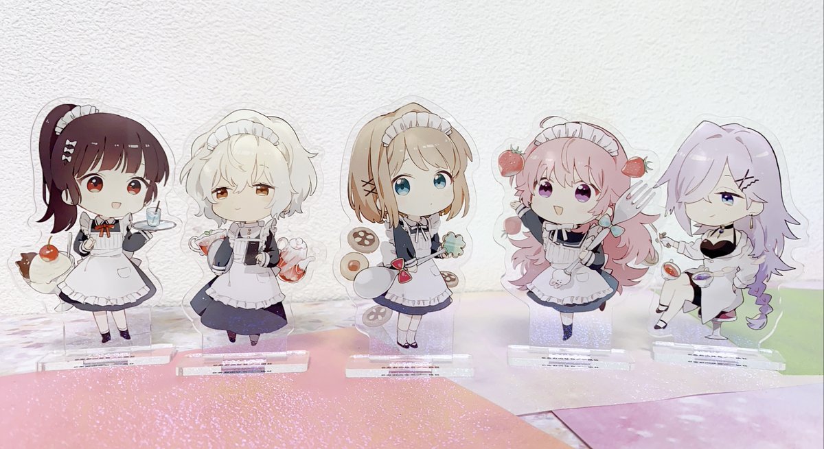 🍪アクスタ事後通販決定🐰 ご好評につき、 マチ☆アソビCAFEコラボ