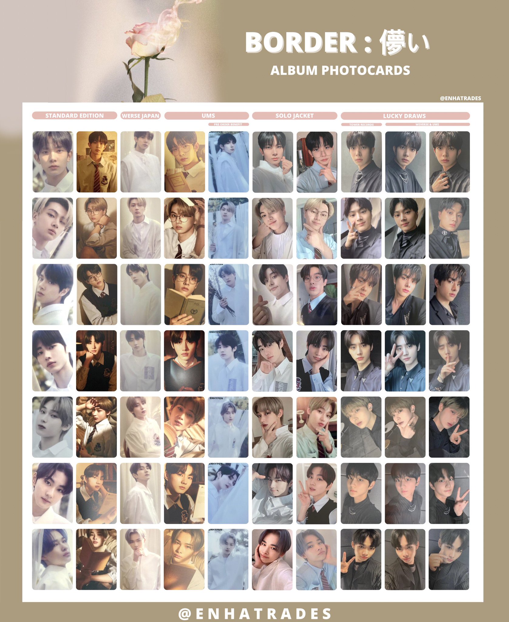 enhypen ジェイク 儚い ラキドロ ENHYPEN 儚い ラキドロ ジェイク Weverse