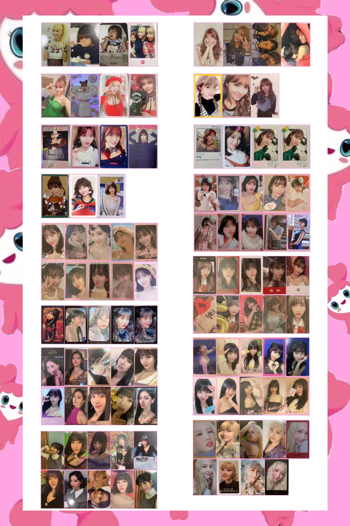 TWICE モモ TWICETVトレカ TWICE TV 2018 モモトレカ付き！