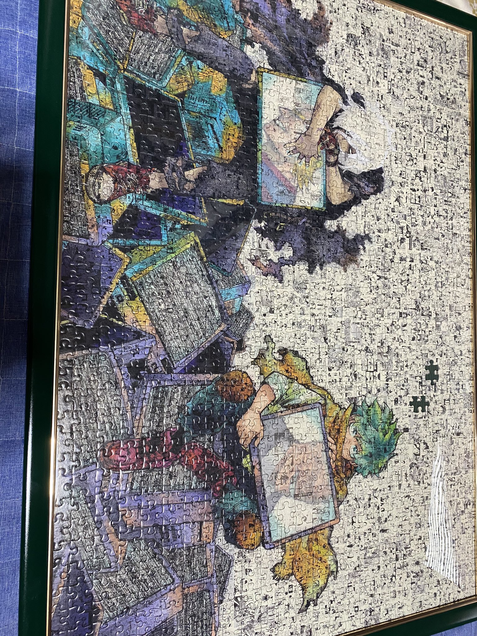 僕のヒーローアカデミア モザイクアートパズル ジグゾーパズル 原画展