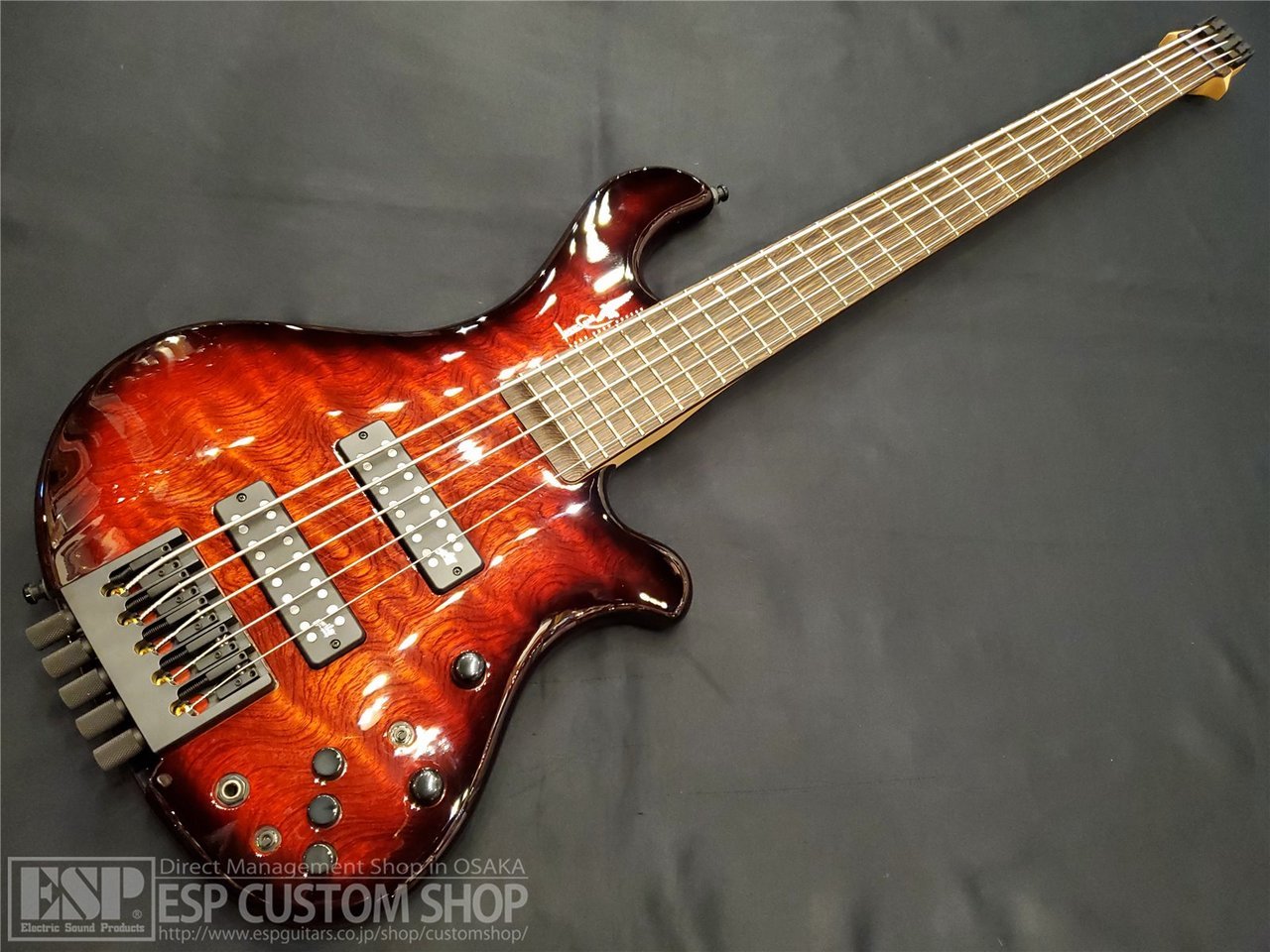 フ*ド様 LORE CROW LCB-001 5弦ベース ヘッドレスベース フ*