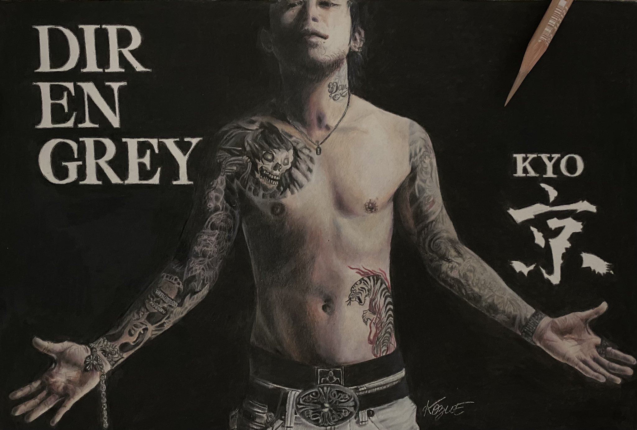 ゆう DIR EN GREY 京さん サイン入りアクリルパネル アクパネ DIR EN